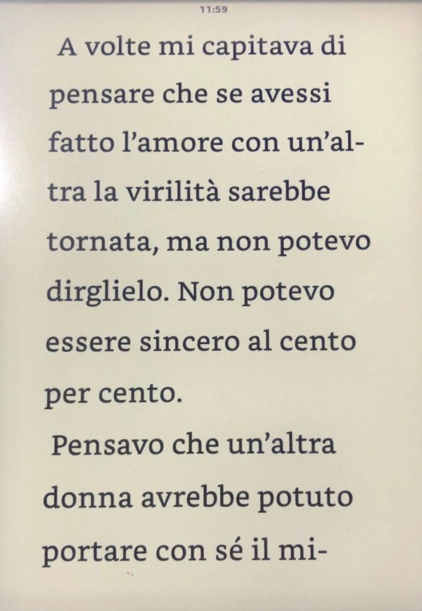 Kartka z książki Fabio Volo "e tutta vita"