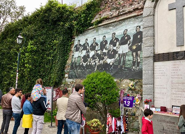 Wzgórze Superga, miejsce upamiętniające tragedię Grande Torino