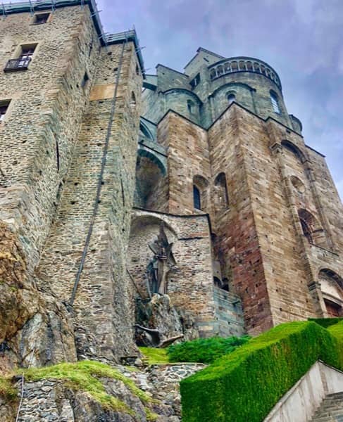 Mury Sacra di San Michele w Piemoncie  