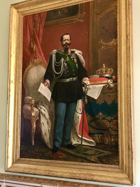 Obraz Pierwszego króla Włoch Vittorio Emanuele II