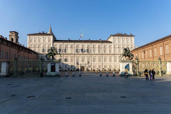 Pałac Królewski w Turynie jako jeden z pałaców Residenze Sabaude wpisany na listę dziedzictwa kultury UNESCO