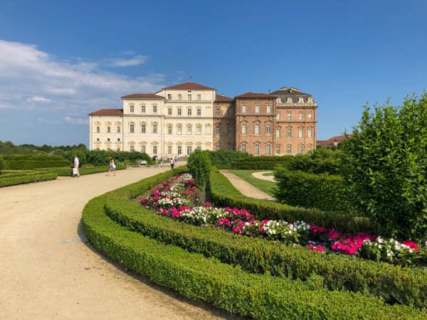 Reggia di Venaria w Piemoncie jako jeden z pałaców Residenze Sabaude wpisany na listę dziedzictwa kultury UNESCO
