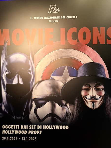 Wystawa w Mole Antonelliana w Turynie Movie Icons poster
